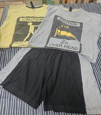  BOY'S  PYJAMA SHORTIE SET  SLEEP WALKING  10-11  YEARS BHS 