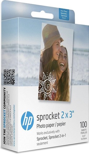 Sprocket 100 sheets - sprocket, 2"x3"
