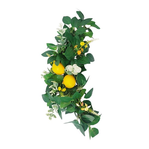 Artificial lemon hanging - lemon,