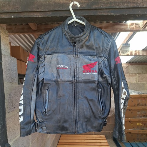 Vintage honda racing - racing, leather
