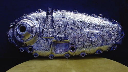 Lambretta engine side - li, sx