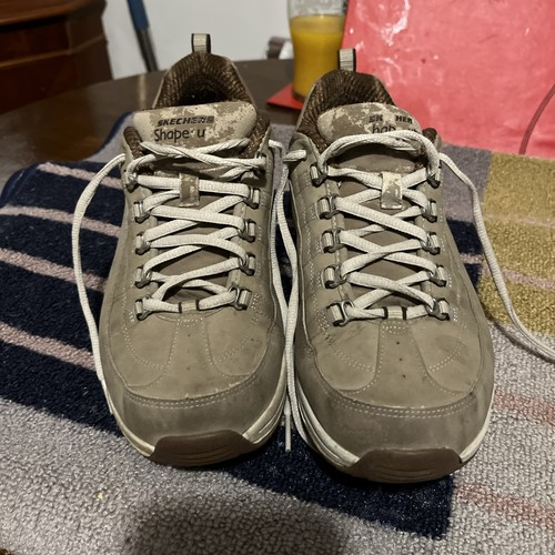 Sketchers size shape ups - shape, tan