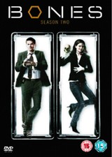 Bones: Season Two DVD (2007) David Boreanaz cert 15 6 discs Fast and FREE P & P
