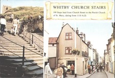 Whitby church stairs - church,