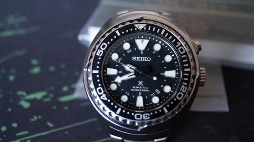 Seiko prospex kinetic gmt - seiko,