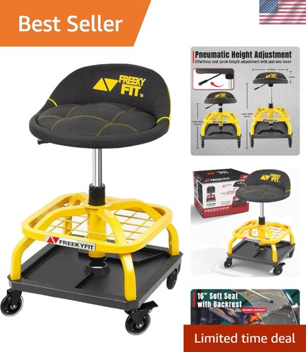 Sturdy rolling garage stool - sturdy,
