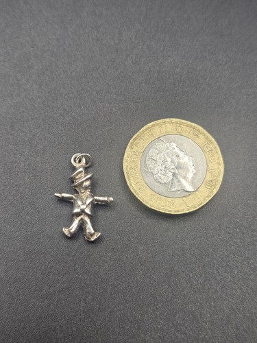 Vintage sterling silver clown - silver,