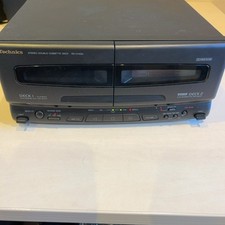 Technics RS-CH550 Stereo Double Cassette Deck Auto Reverse Dolby