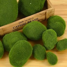 10PCS Artificial Moss Stones