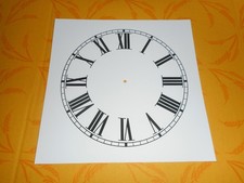 New Clock Dial Face paper card