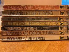 James Bond Books,  Bundle Of 7