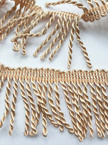 Twisted rope tassel trim cm - rope, 6