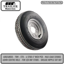 480/400x8 Inch Trailer Wheel