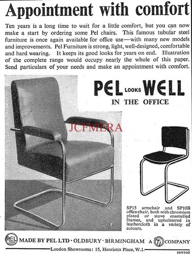 Pel tubular steel chairs - steel,