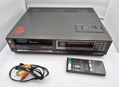 Player beta vcr sony - vcr, betamax