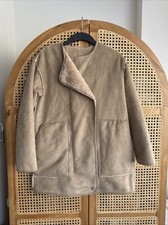 Pull&Bear Faux Sheepskin Suede