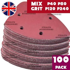 100 Mouse Sanding Sheets 140mm