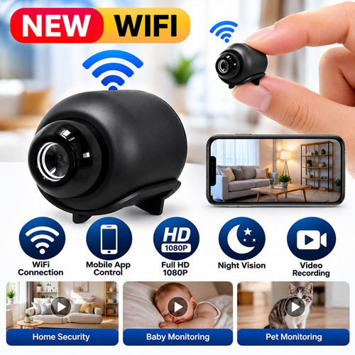 Mini 1080p camera wifi - mini,