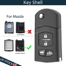 4 Button Flip Remote Car Key