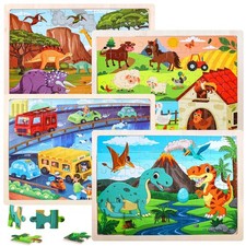 Wooden Jigsaw Puzzles for Kids