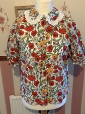 La Redoute Floral Blouse Size 42 (14) New