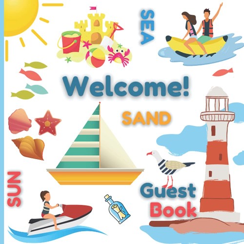 Guest book for your vacation - book:,