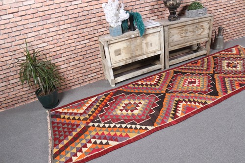 Turkish rug runner - rug,, 3x10,2