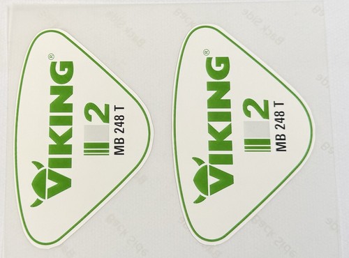 Viking lawn mower stickers - viking,