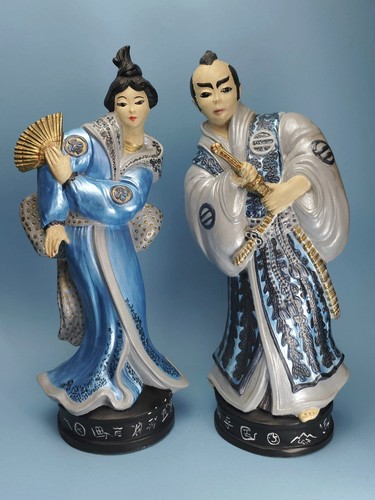 Geisha samurai warrior - &,