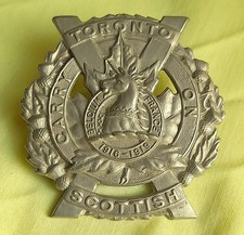 WHITE METAL WW1 TORONTO
