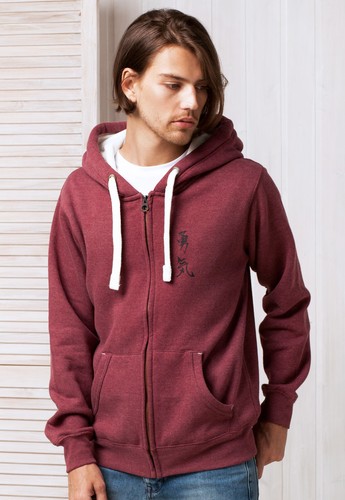 Japanese zip hoodie courage - zip,