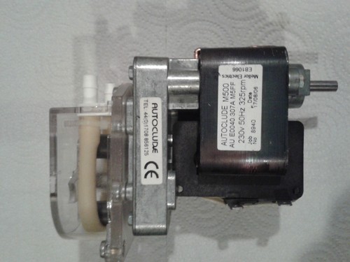 Peristaltic pump for syrups