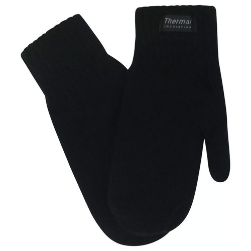 Thermal mittens knitted - thermal,