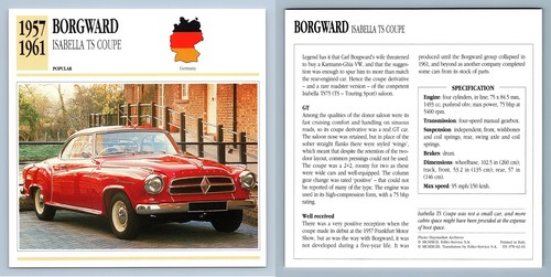 Borgward isabella coupe - borgward,