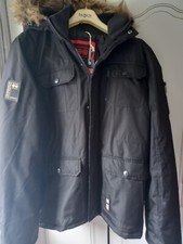 Mens Crosshatch Black Jacket