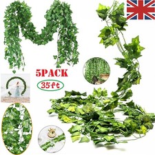 Artificial Ivy Leaf Fake False Hanging Trailing Plant Garden Outdoor Party Decor