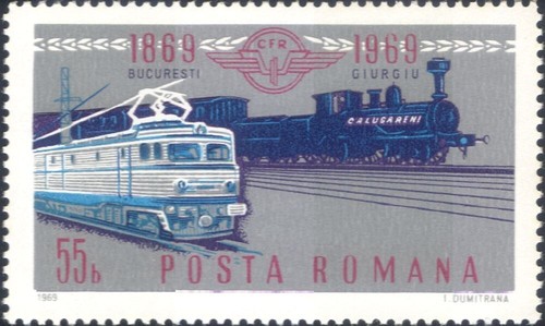 Romania 1969 railways steam - romania,