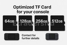 Optimized TF Memory Card For R36S Retro Handheld Video Game Console (No Console)