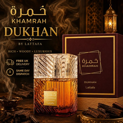 Lattafa khamrah dukhan unisex - khamrah,