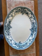Antique serving platter, specifically a "Colwyn" pattern platter by Keeling & Co