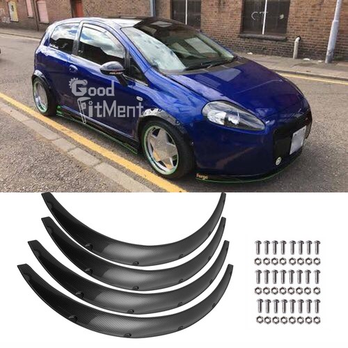 4pcs carbon fiber look - fiber,