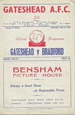 Gateshead v Bradford Park