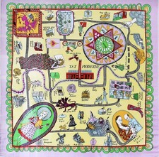 GRAYSON PERRY SILK SCARF -
