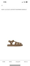 zara sandals boys