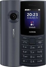 Nokia 110 4G (2023) Mobile Phone SIM-Free Unlocked Dual SIM Midnight Blue
