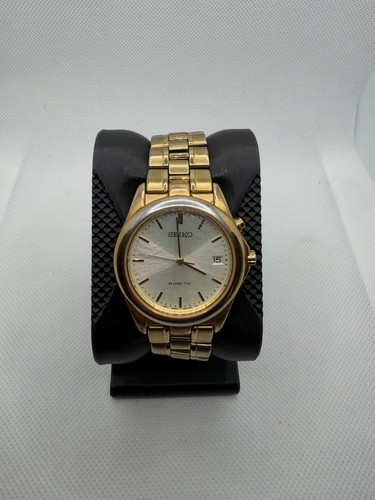 Men seiko kinetic gold - men’s,