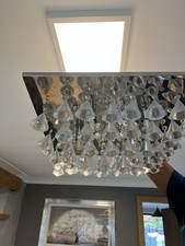 Next Palazzo Smoke 3 Light Chandelier Pendant