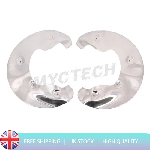 Front brake disc - 2x, dust