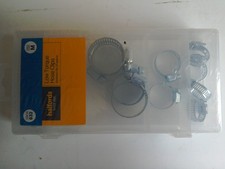 Halfords assorted hose clips 