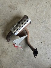 kohler command 12.5 exhaust ride on lawn mower pipe box laser westwood 12.5hp